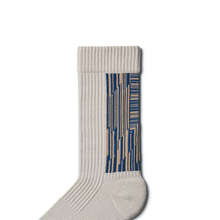 將圖片載入圖庫檢視器 NOZZLE QUIZ Landing Midcalf Socks (Elegant Sand)