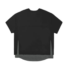 將圖片載入圖庫檢視器 LAKH SUPPLY Layer Side Slit Tee (Black)