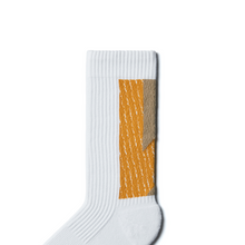 將圖片載入圖庫檢視器 NOZZLE QUIZ Landing Midcalf Socks (Elegant Yellow)