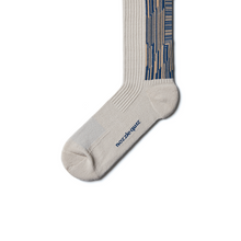 將圖片載入圖庫檢視器 NOZZLE QUIZ Landing Midcalf Socks (Elegant Sand)