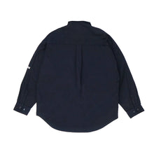 將圖片載入圖庫檢視器 LAKH SUPPLY Oversized Shirt (Navy)