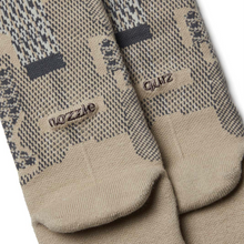將圖片載入圖庫檢視器 NOZZLE QUIZ Jigsaw Crew Casual Socks (Jigsaw Sand)