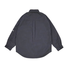 將圖片載入圖庫檢視器 LAKH SUPPLY Oversized Shirt (Grey)