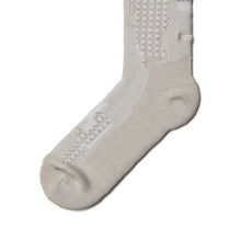 將圖片載入圖庫檢視器 NOZZLE QUIZ Jigsaw Crew Casual Socks (Jigsaw Mud)