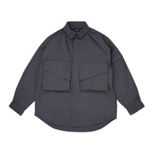 將圖片載入圖庫檢視器 LAKH SUPPLY Oversized Shirt (Grey)