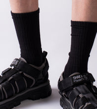 將圖片載入圖庫檢視器 NOZZLE QUIZ Essential Crew FW22 Casual Socks (Crew Black)