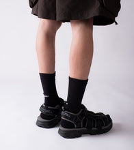 將圖片載入圖庫檢視器 NOZZLE QUIZ Essential Crew FW22 Casual Socks (Crew Black)