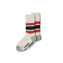將圖片載入圖庫檢視器 NOZZLE QUIZ O'Skool Casual Socks (O'Orange)