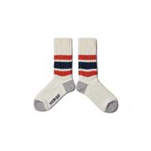 將圖片載入圖庫檢視器 NOZZLE QUIZ O'Skool Casual Socks (O'Orange)