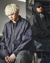 將圖片載入圖庫檢視器 LAKH SUPPLY Oversized Shirt (Grey)
