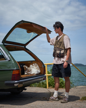 將圖片載入圖庫檢視器 LAKH SUPPLY Waffle Stitched Tee (Sand)