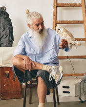 將圖片載入圖庫檢視器 LAKH SUPPLY x LFYT S/S Ten Pockets Oxford Shirts (Blue)