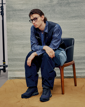 將圖片載入圖庫檢視器 LAKH SUPPLY Patch Pocket Utility Pants (Navy)