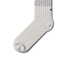 將圖片載入圖庫檢視器 NOZZLE QUIZ Melange Parallel Socks (Hybrid Beige)