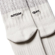 將圖片載入圖庫檢視器 NOZZLE QUIZ Melange Parallel Socks (Hybrid Beige)