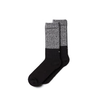將圖片載入圖庫檢視器 NOZZLE QUIZ Melange Parallel Socks (Hybrid Black)
