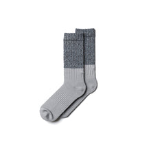 將圖片載入圖庫檢視器 NOZZLE QUIZ Melange Parallel Socks (Hybrid Grey)