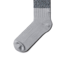 將圖片載入圖庫檢視器 NOZZLE QUIZ Melange Parallel Socks (Hybrid Grey)