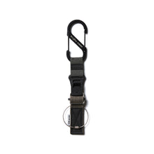 將圖片載入圖庫檢視器 NOZZLE QUIZ Cordura® Dual Webbing Key Strap (Grey Olive)