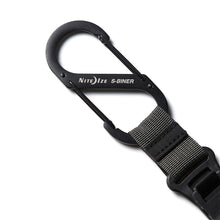 將圖片載入圖庫檢視器 NOZZLE QUIZ Cordura® Dual Webbing Key Strap (Grey Olive)