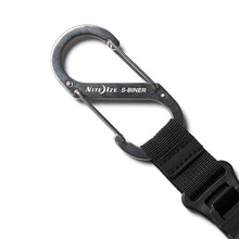 將圖片載入圖庫檢視器 NOZZLE QUIZ Cordura® Dual Webbing Key Strap (Black)