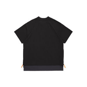 LAKH SUPPLY Zipper Layer Tee (Black)