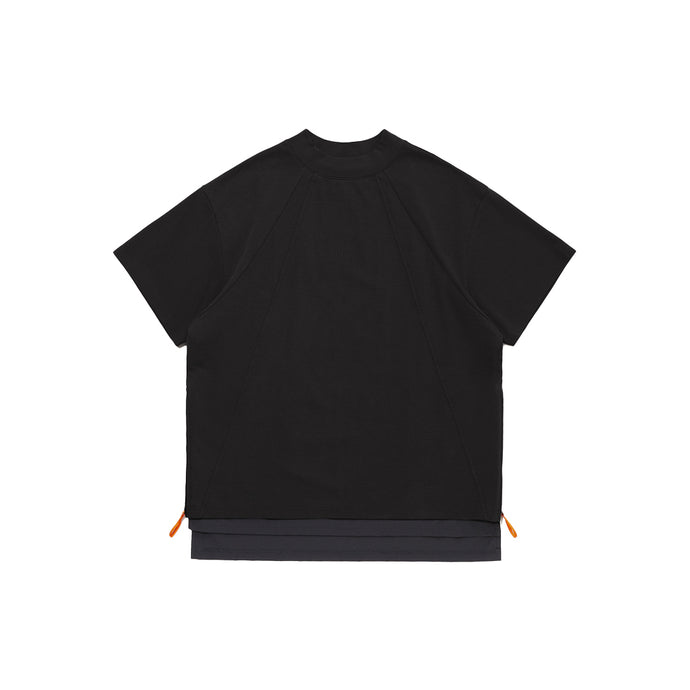 LAKH SUPPLY Zipper Layer Tee (Black)