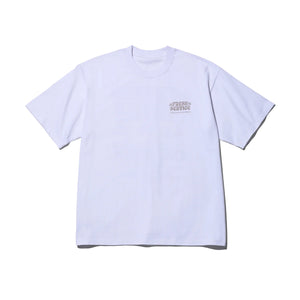 [PREORDER] FRESH SERVICE Corporate Printed S/S Tee "On Lines" (White/Greige)