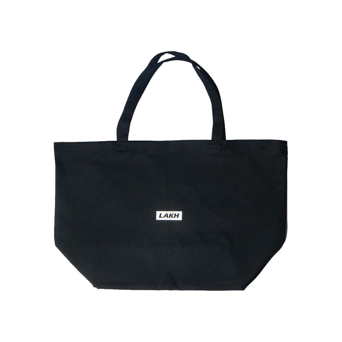 LAKH SUPPLY 20oz Canvas Tote Bag (Black)