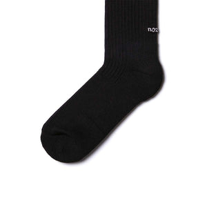 NOZZLE QUIZ Essential Crew FW22 Casual Socks (Crew Black)