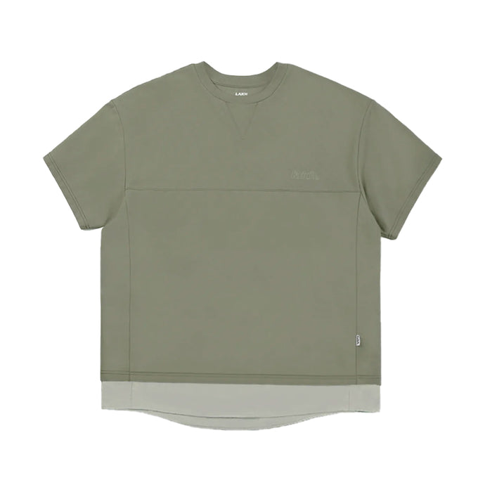 LAKH SUPPLY Layer Side Slit Tee (Olive)