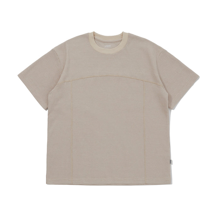 LAKH SUPPLY Waffle Stitched Tee (Sand)