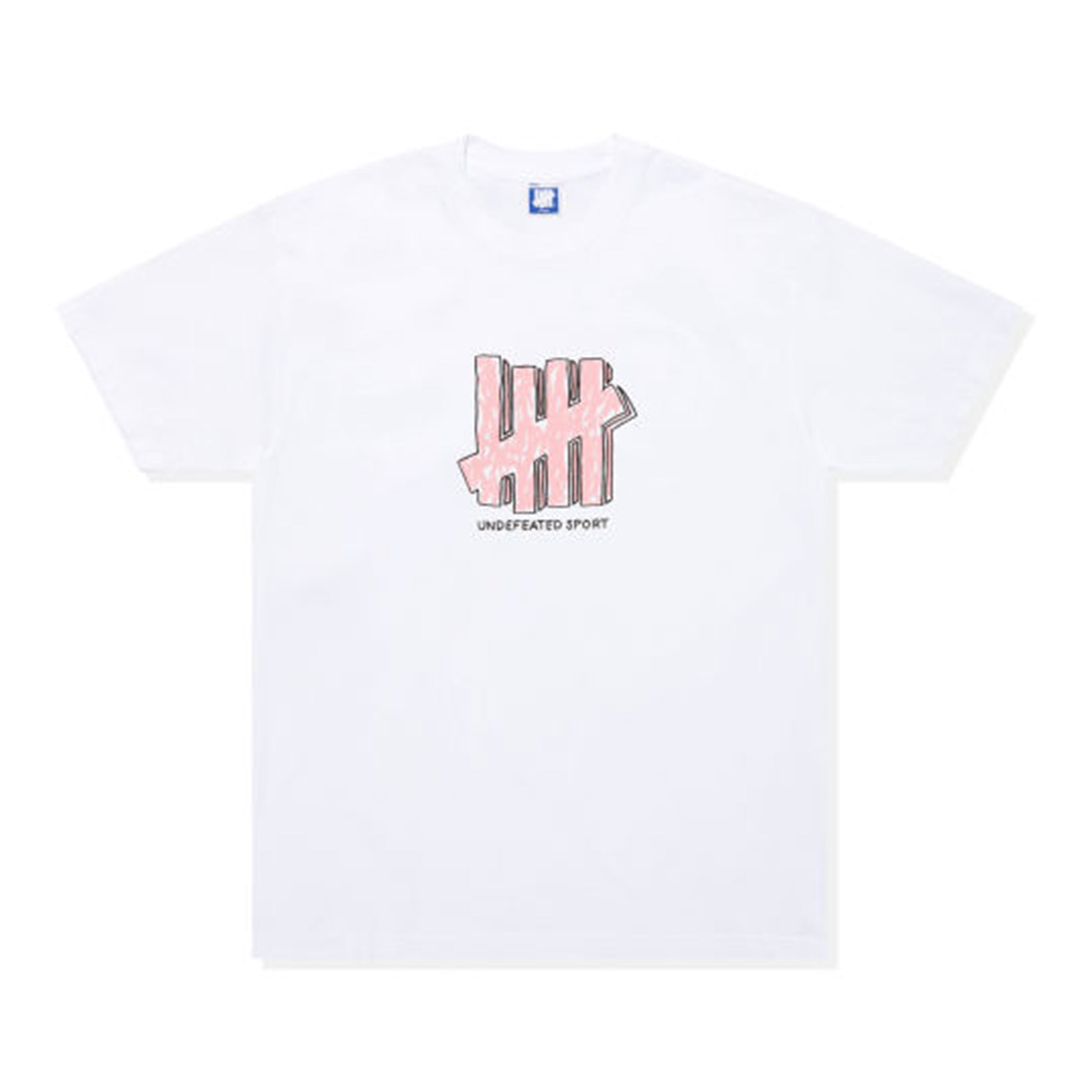 undefeated white shirt
