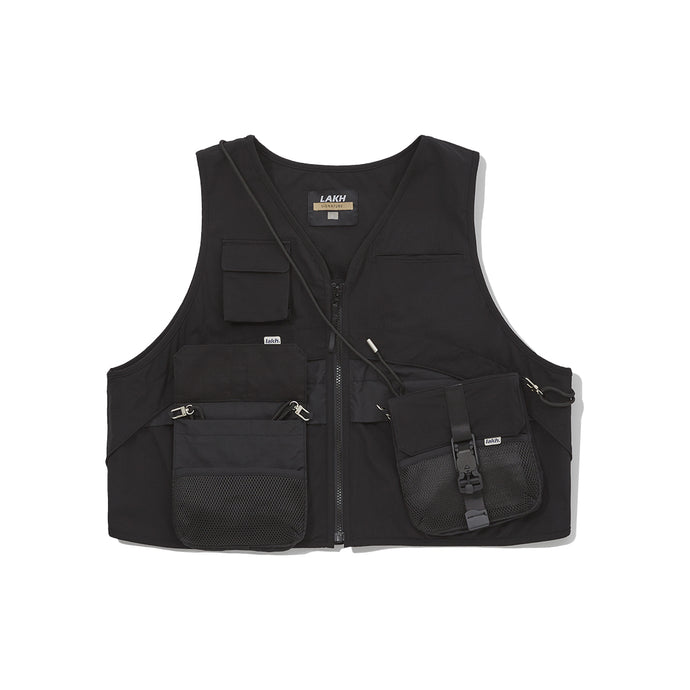 LAKH SUPPLY Dispatchable Half Vest (Black)