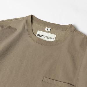 TMCAZ Stand Alone Complex Crewneck Sweater (Khaki) - TERMINAL MACAU