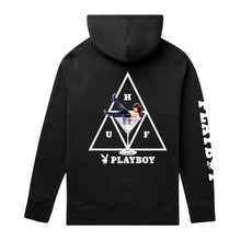 Load image into Gallery viewer, HUF X PLAYBOY Bunny Triple Triangle Pullover Hoodie (Black)
