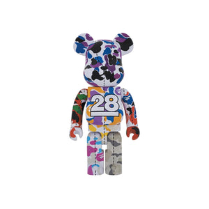 BEARBRICK x BAPE 28th Anniversary Camo #2 1000%