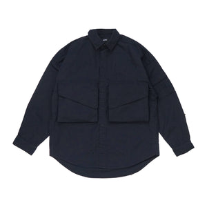 LAKH SUPPLY Oversized Shirt (Navy)