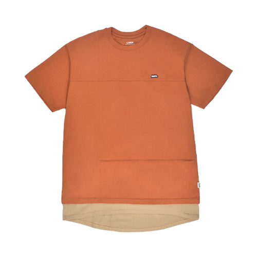 LAKH SUPPLY Layers Patch Tee (Orange) - TERMINAL MACAU