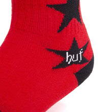 Load image into Gallery viewer, HUF Starla Socks (Red)
