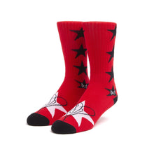 Load image into Gallery viewer, HUF Starla Socks (Red)
