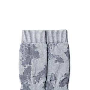 NOZZLE QUIZ Digit No. Jacquard Casual Socks (Land Grey)