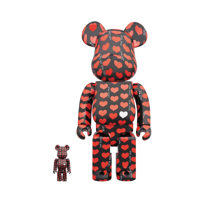 BEARBRICK Black Heart 400%+100% - TERMINAL MACAU