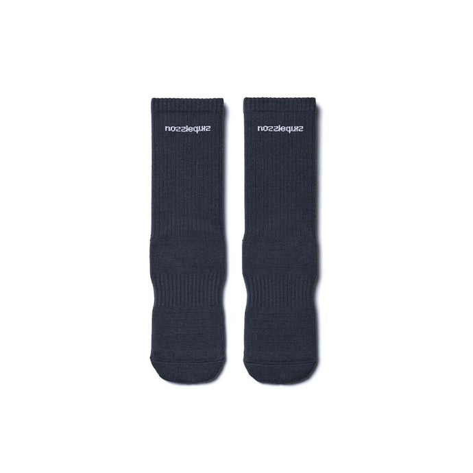 NOZZLE QUIZ Essential FW22 Casual Socks (Night Blue)