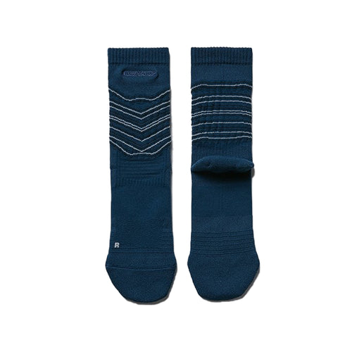 NOZZLE QUIZ WK.P-01 CMX. Midcalf Socks (Navy) - TERMINAL MACAU