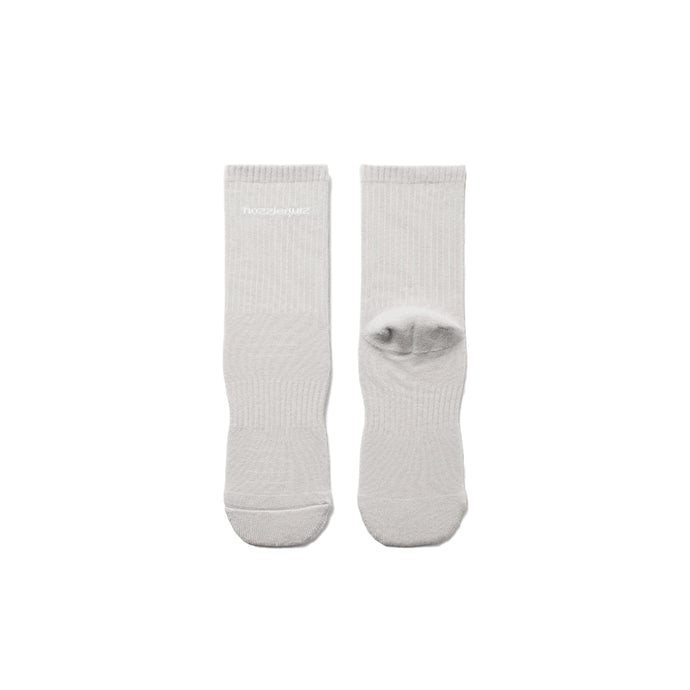 NOZZLE QUIZ Essential FW21 Casual Socks (Ivory White)