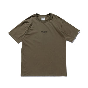 WTAPS SS21 Fabrication S/S T-shirt (Olive)