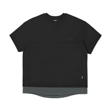 Load image into Gallery viewer, LAKH SUPPLY Layer Side Slit Tee (Black)
