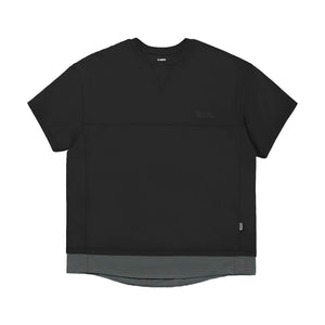 LAKH SUPPLY Layer Side Slit Tee (Black)