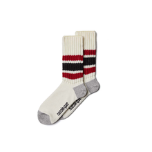 將圖片載入圖庫檢視器 NOZZLE QUIZ O&#39;Skool Casual Socks (O&#39;Red)
